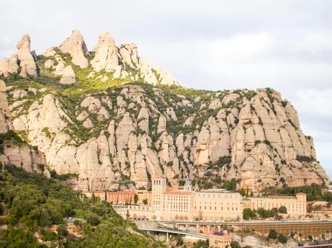 D.O. Pla de Bages Weinprobe-Gläser bei der Montserrat Ganztages-Weingut-Tour