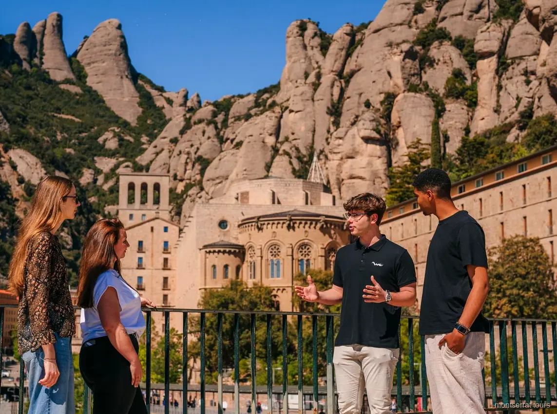 Montserrat Monastery basilica visited at the start of the Girona and Costa Brava day trip