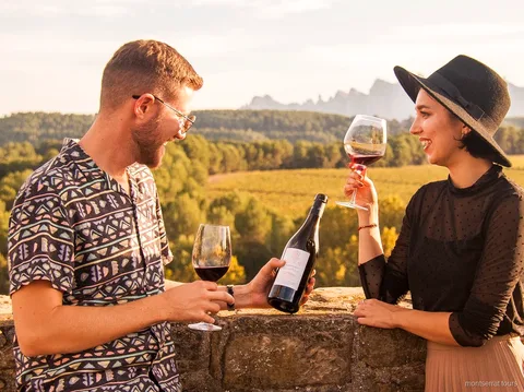 Burg-Weingut Oller del Mas bei der Montserrat Wein- und Tapas-Tour