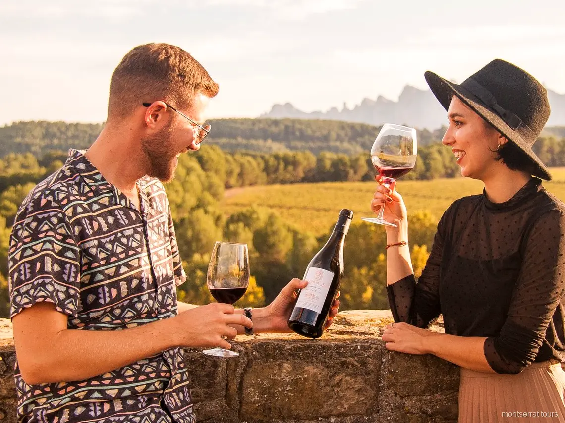 Burg-Weingut Oller del Mas bei der Montserrat Wein- und Tapas-Tour