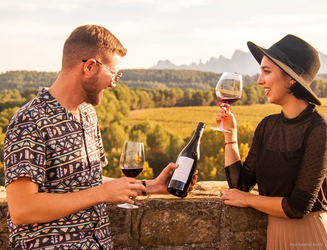 Azienda castello cantina Oller del Mas visitata durante il tour di Montserrat con vino e tapas